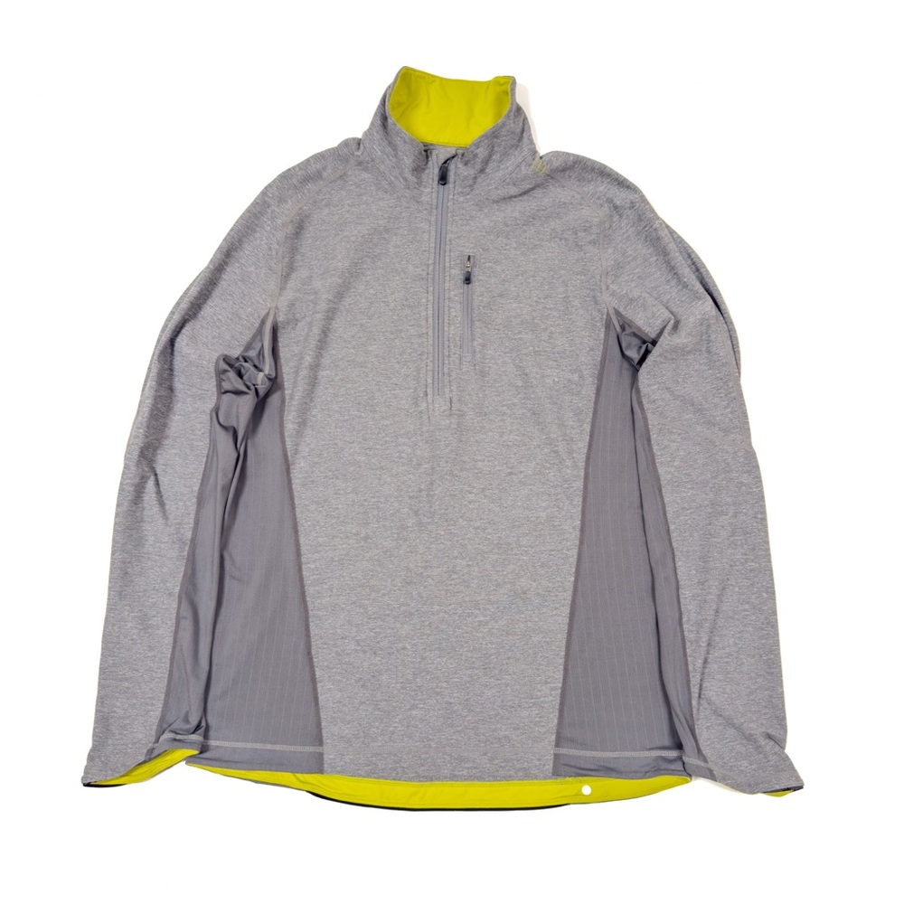 Lululemon Men’s 1/2 Zip Pullover Shirt Mock Neck Size L Gray
